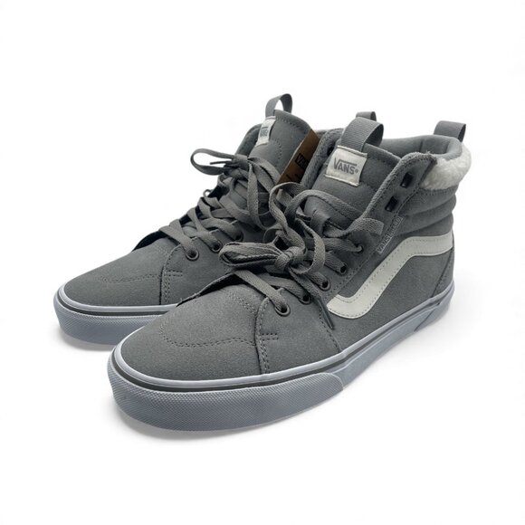 NWT Vans Filmore High-Top Sneaker - Women's Size 10 Gray/White - Picture 5 of 7